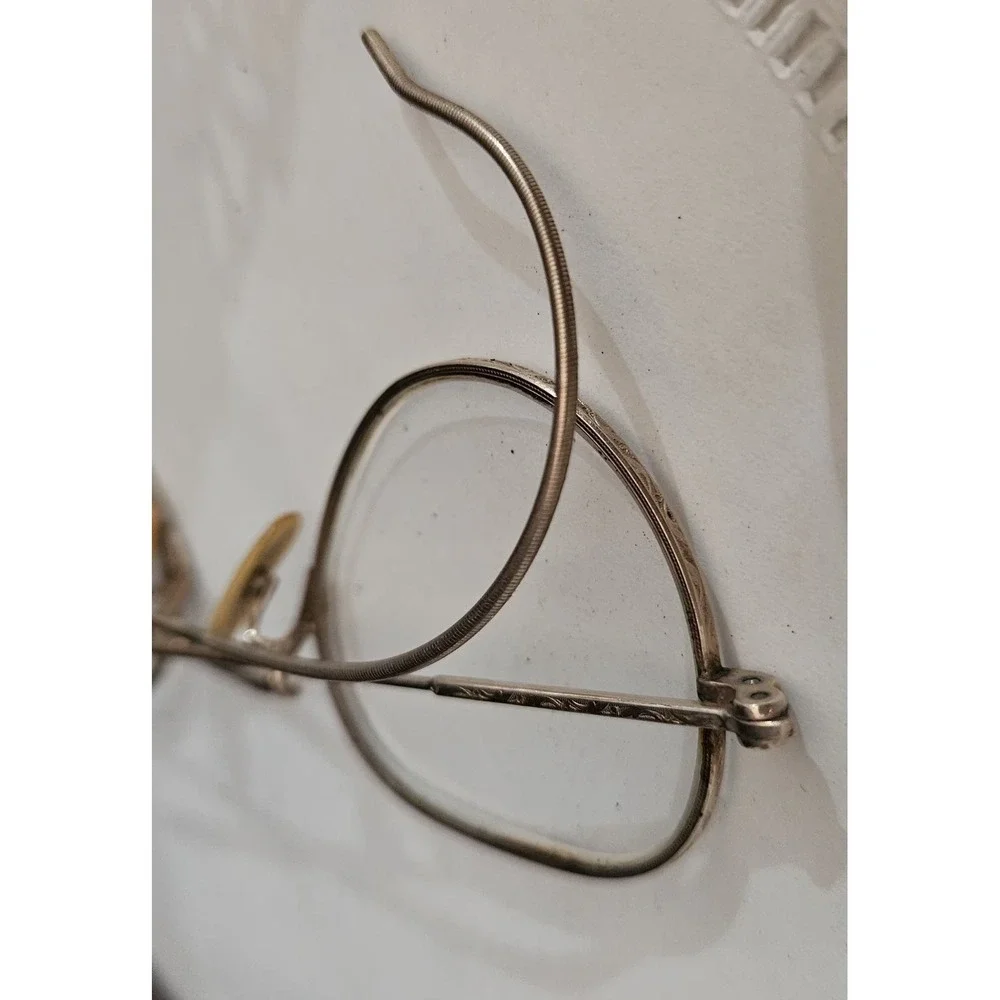 Antique 12K Gold Filled Spectacles Eye Glasses W Case